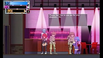 Jouer Jolie fille aux cheveux roux ayant des relations sexuelles avec des hommes dans la nouvelle vidéo de gameplay hentai de Queen Legac