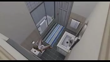 播放 我发现我的邻居在浴室自慰
