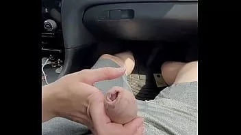 تشغيل HANDJOB السيارات العامة و شاعر المليون في الفم اللسان