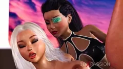 Oynat Terli bir uzay istasyonu karşılaşmasında transeksüel bir cyborg ile bu dünyanın dışında köpek tarzı aksiyon!